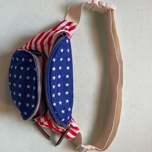 Patriotic Star and Stripe Fanny Pack